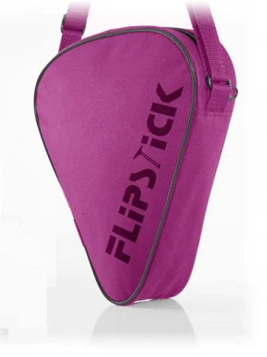 Sitzstock faltbar pink mit Tasche